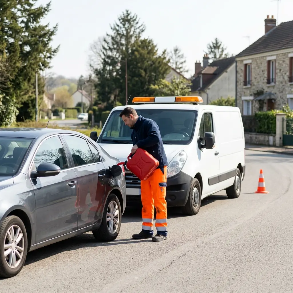 Dépannage panne d'essence Varennes-Jarcy (91480)