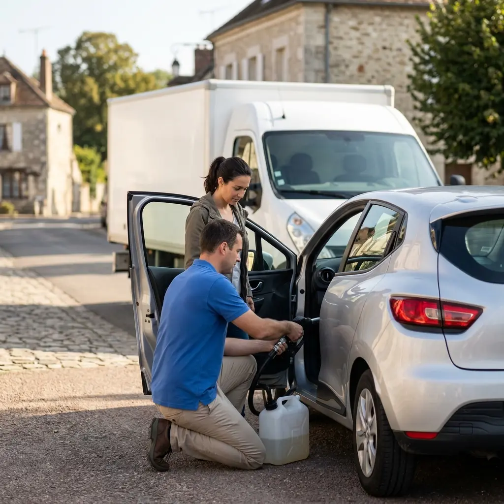 Notre approche technique pour le dépannage de carburant