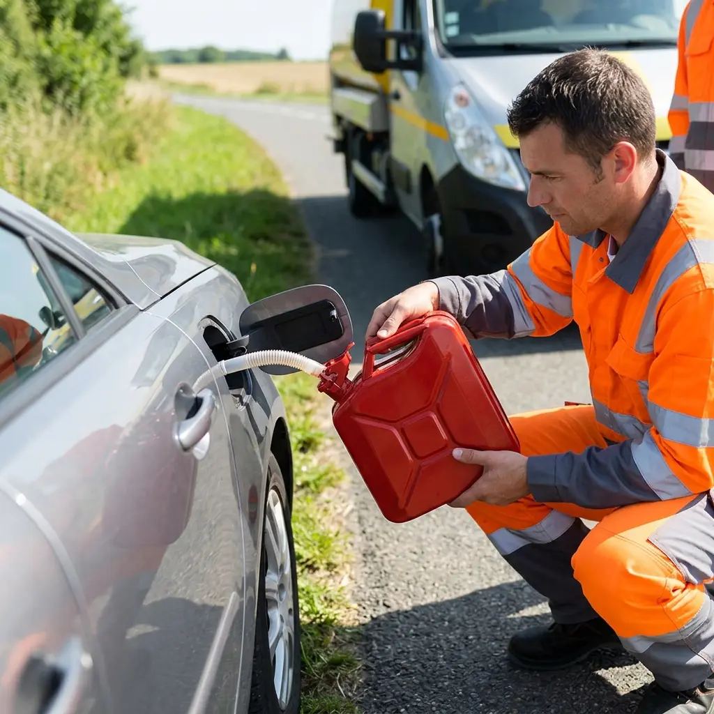 Comment nous traitons votre panne de carburant