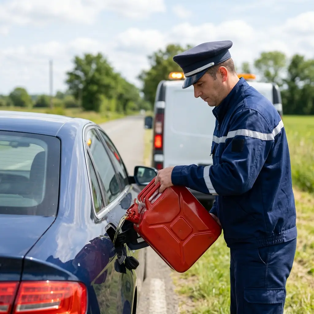 Comment réagir correctement lors d'une panne de carburant ?