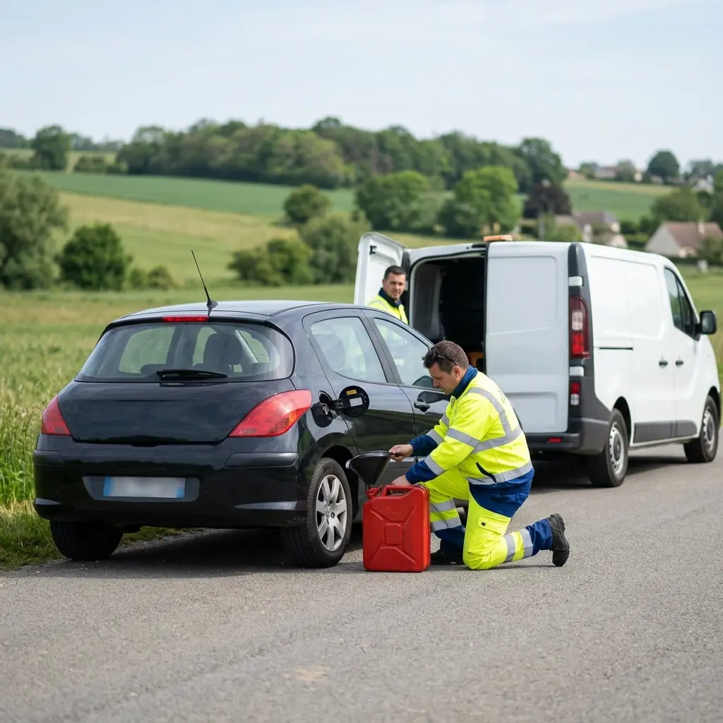 Comment réagir face à une panne sèche à Briis-sous-Forges ?