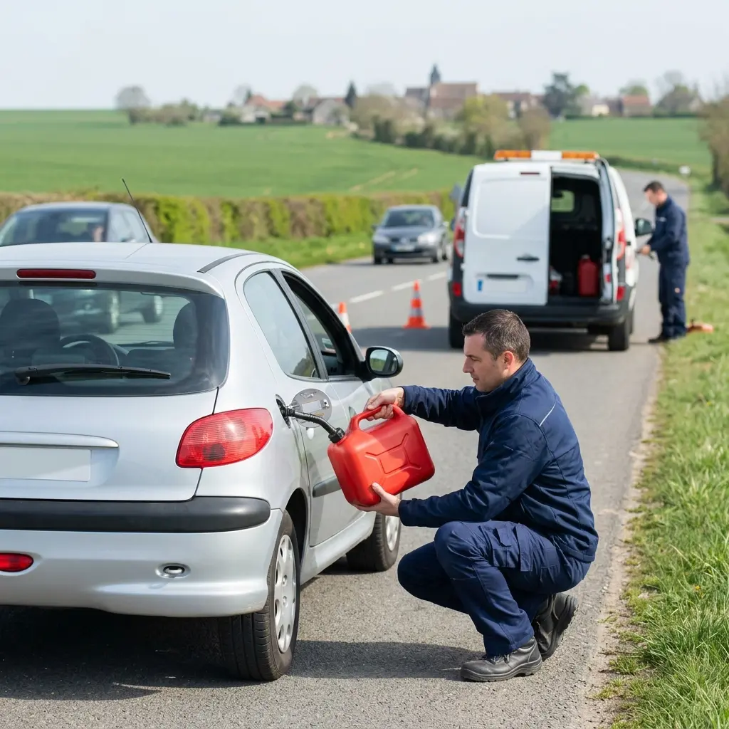Dépannage panne d'essence Angerville (91670)