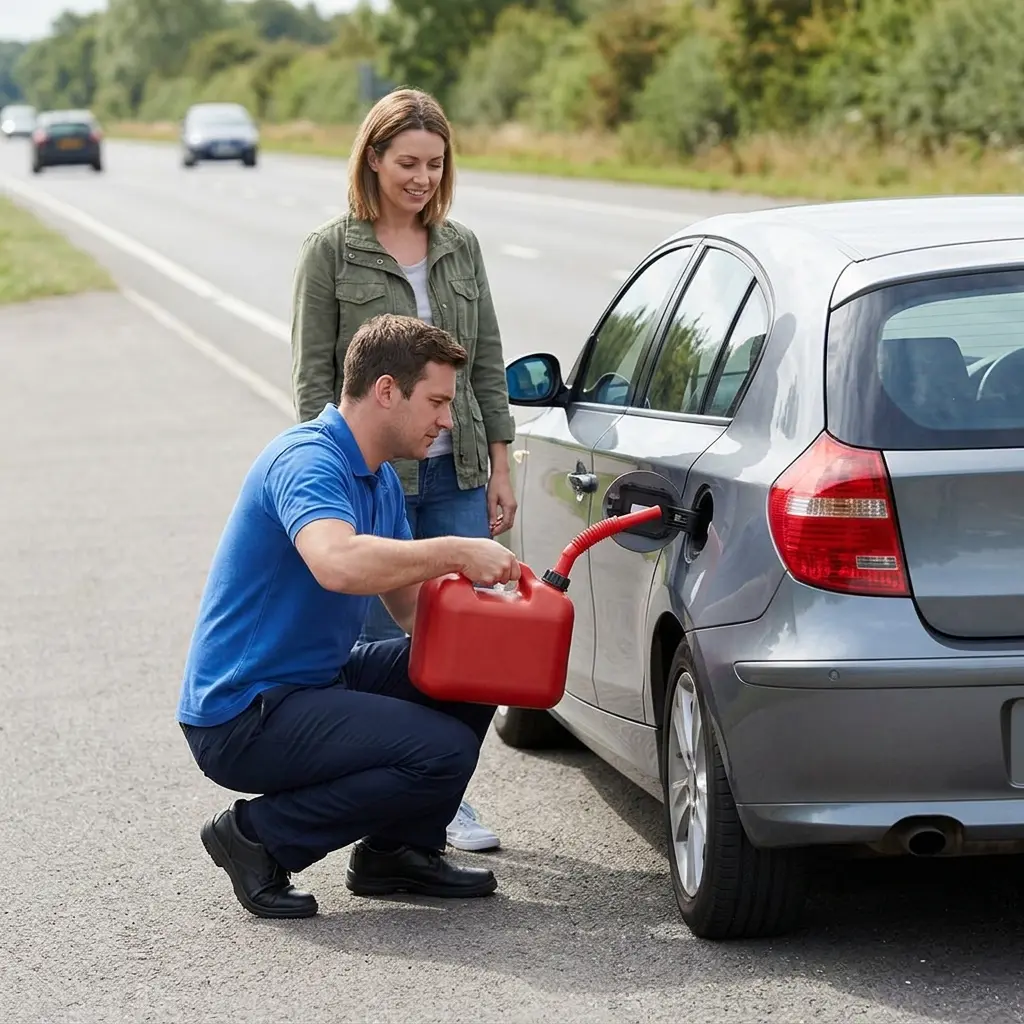 Gestes et précautions lors d'une panne de carburant
