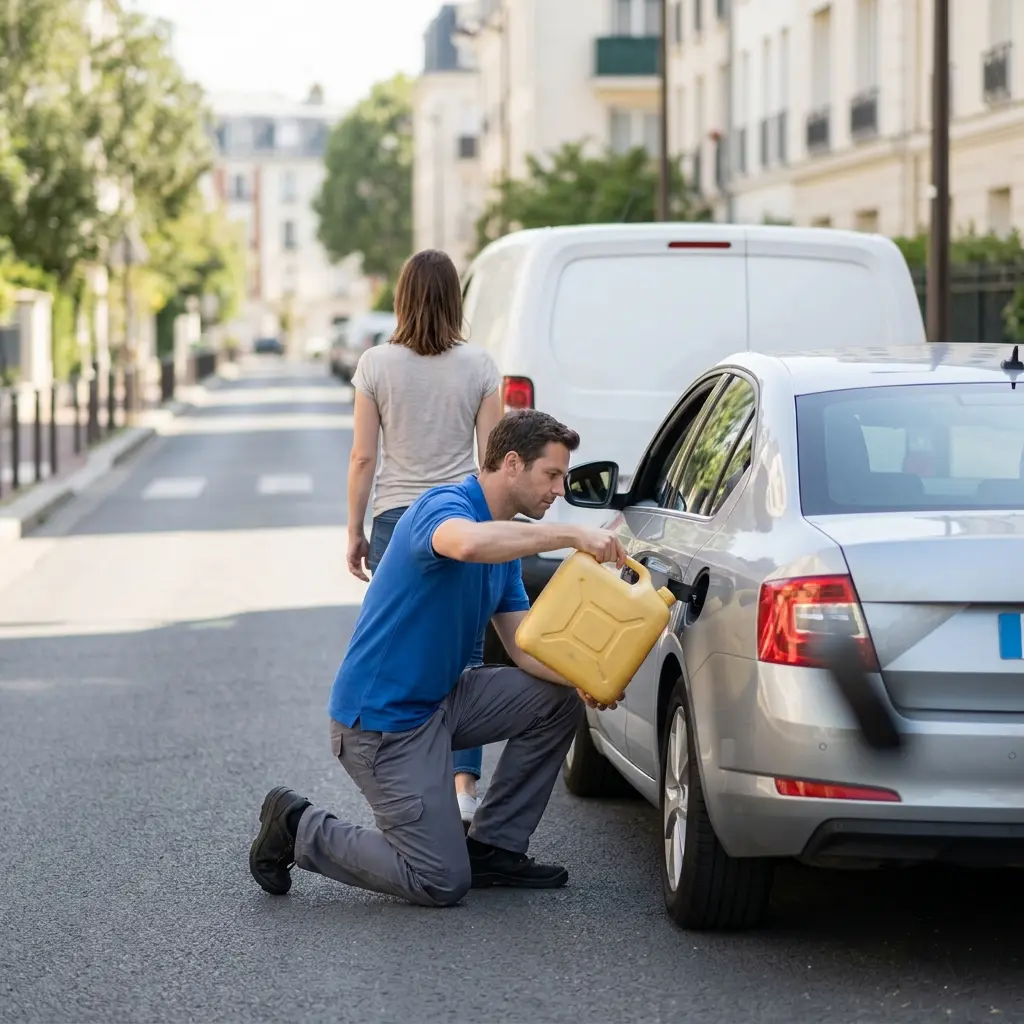 Les bons gestes en cas de manque de carburant