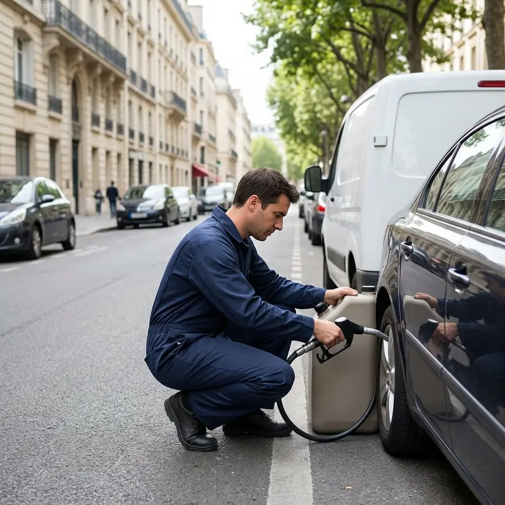 Comment nous traitons votre panne de carburant