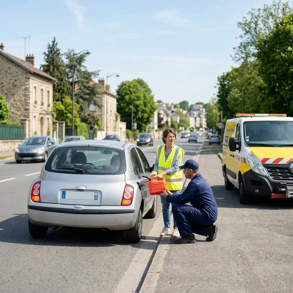Les bons gestes à adopter en cas de panne sèche à Saint-Cloud