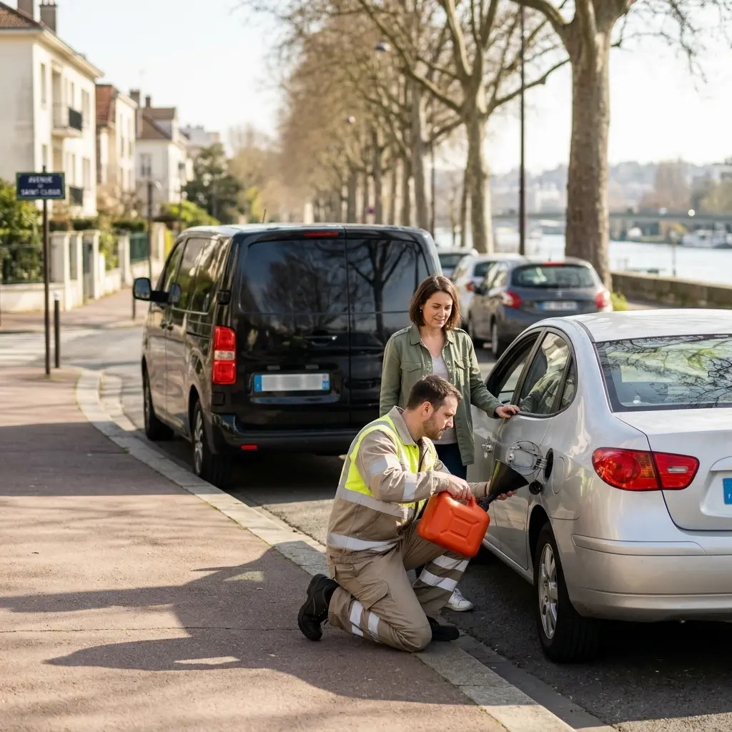 Comment se déroule l'intervention à Saint-Cloud ?