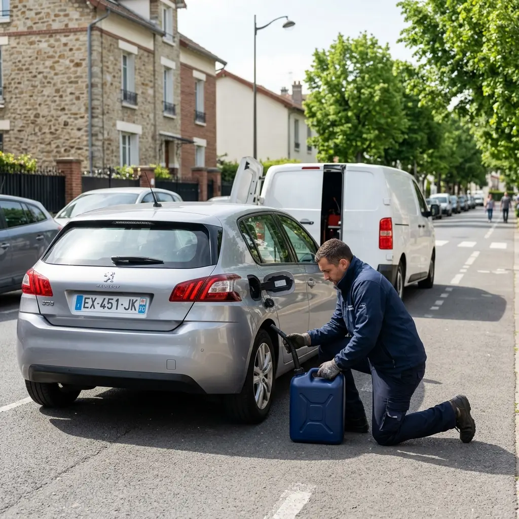 Que faire en cas de panne d'essence à Garenne-Colombes ?