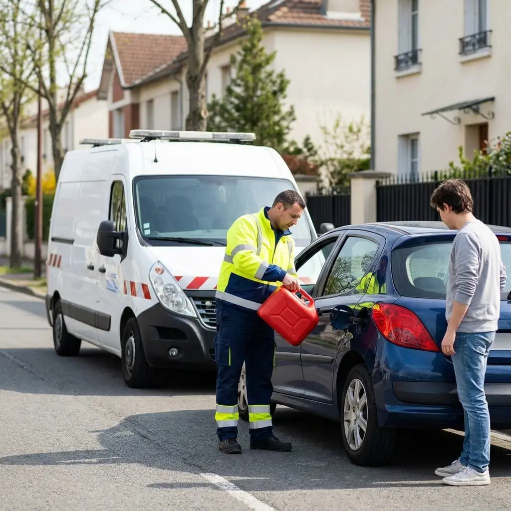 Comment réagir face à une panne de carburant à Bois-Colombes