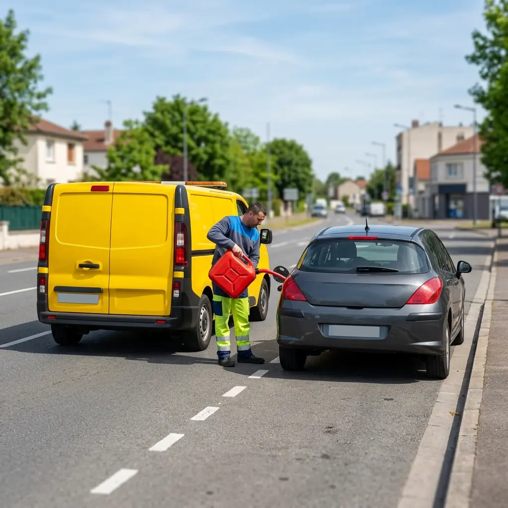 Dépannage panne d'essence Villeneuve-la-Garenne (92390)
