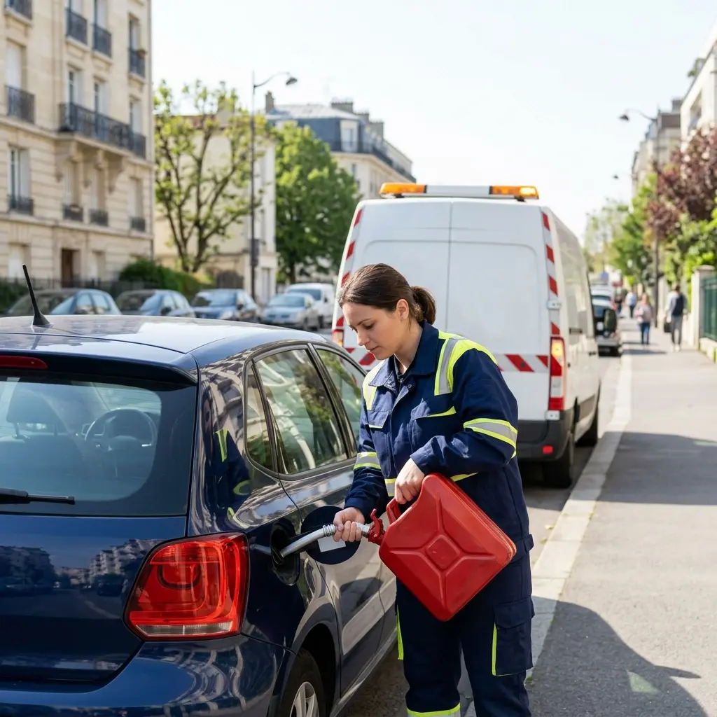 Un diagnostic et un ravitaillement précis sur place