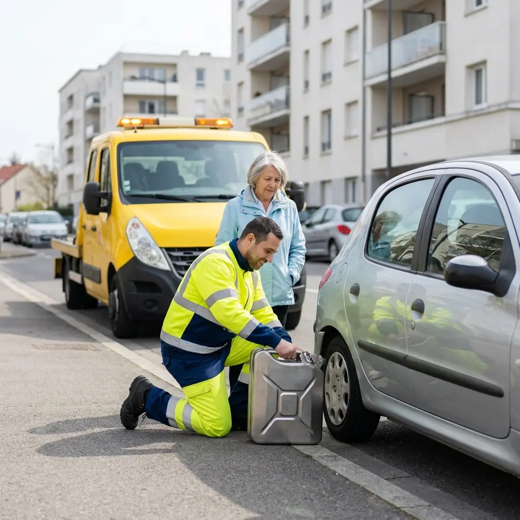 Dépannage panne d'essence Bobigny (93000)