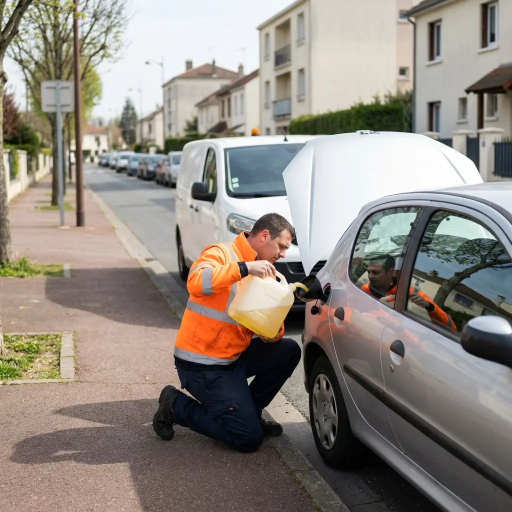 Dépannage panne d'essence Gagny (93220)