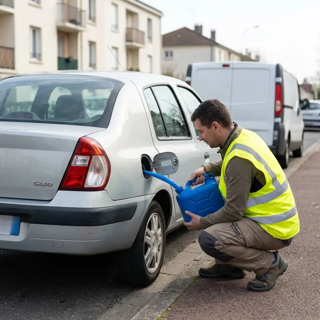 Les gestes essentiels en cas de manque de carburant