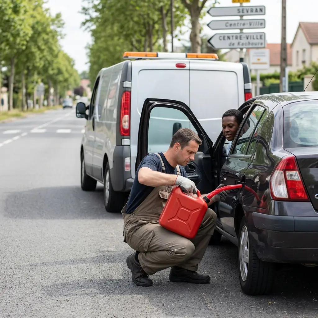Dépannage panne d'essence Sevran (93270)