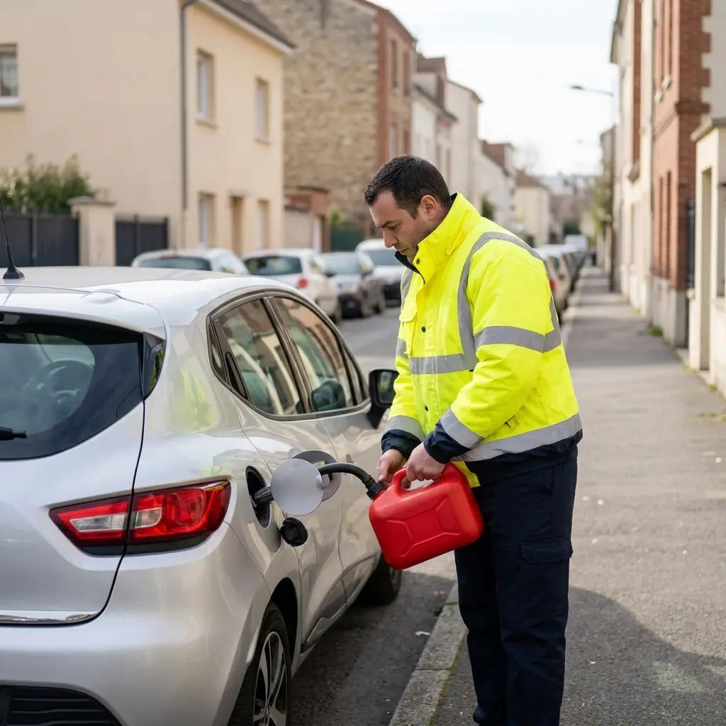 Les bons gestes à adopter lors d'une panne sèche à Aubervilliers