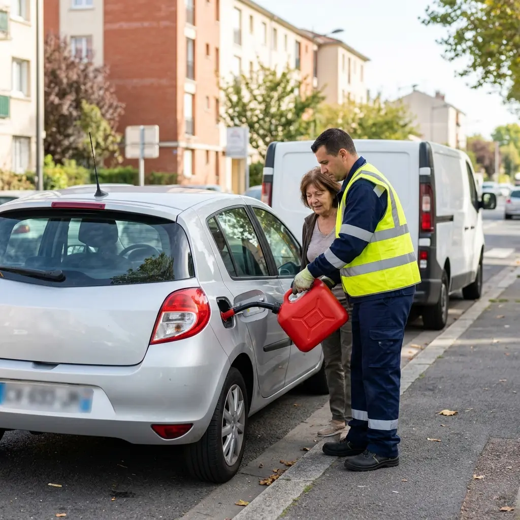 Dépannage panne d'essence Aubervilliers (93300)