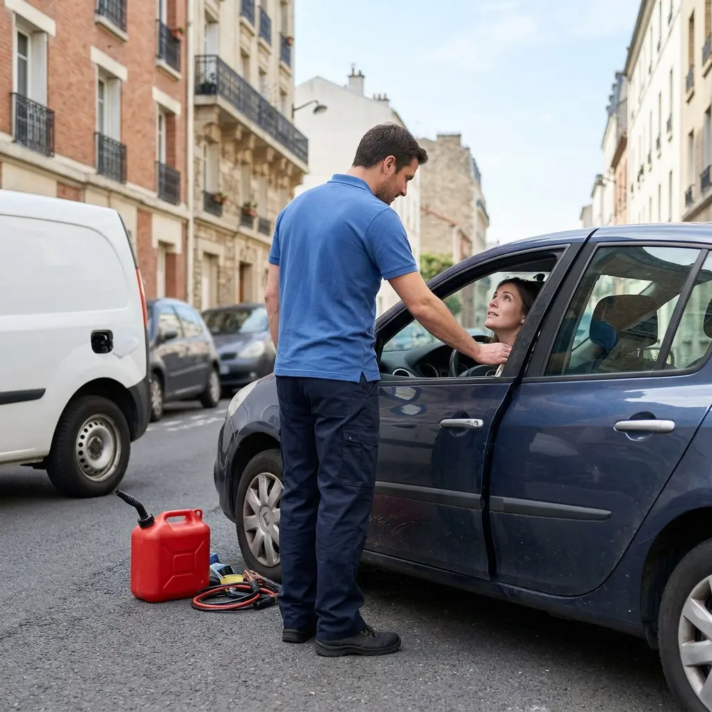 Une assistance technique sur place