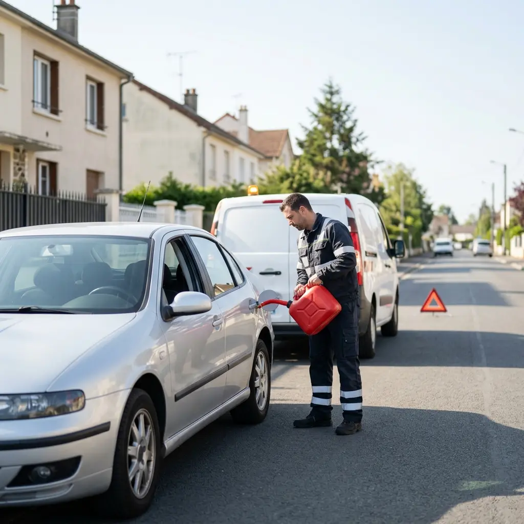 Gestes de sécurité en cas de panne sèche à Montfermeil
