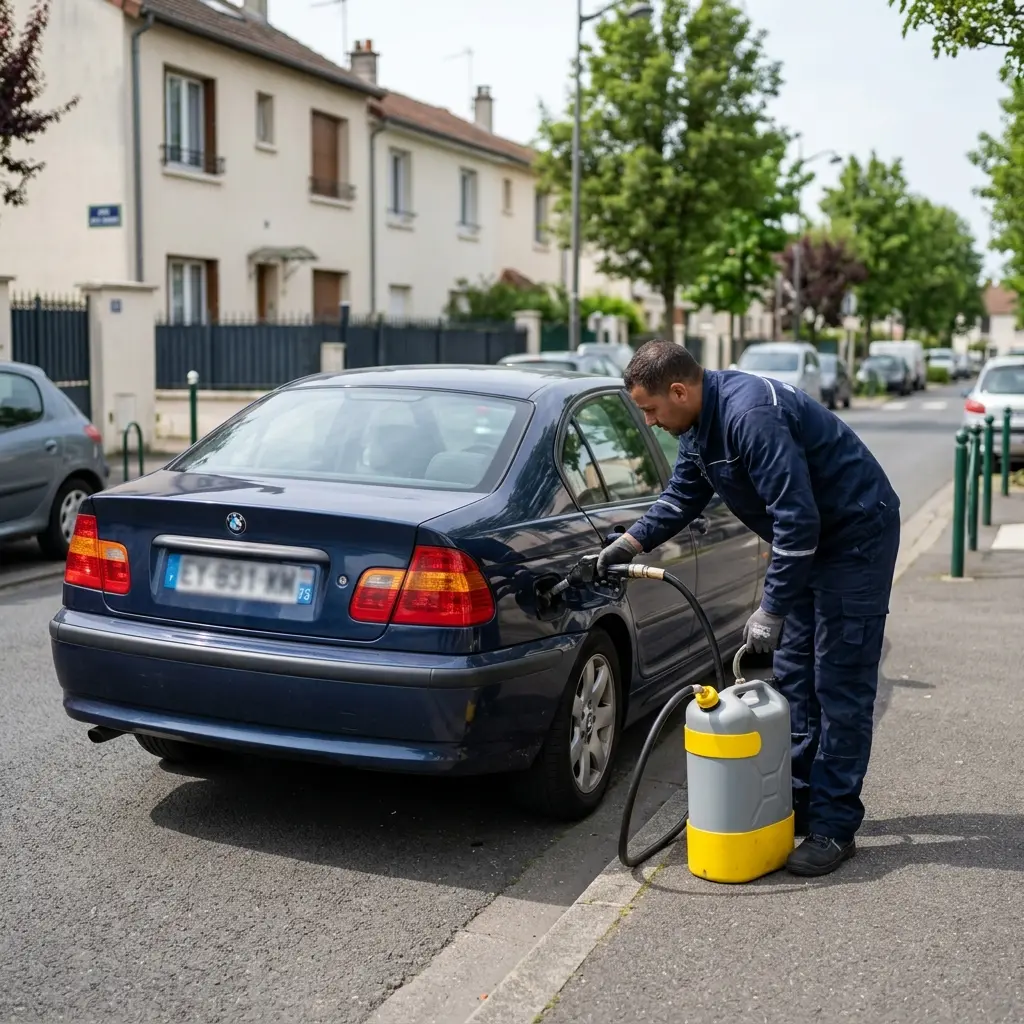 Dépannage panne d'essence Clichy-sous-Bois (93390)