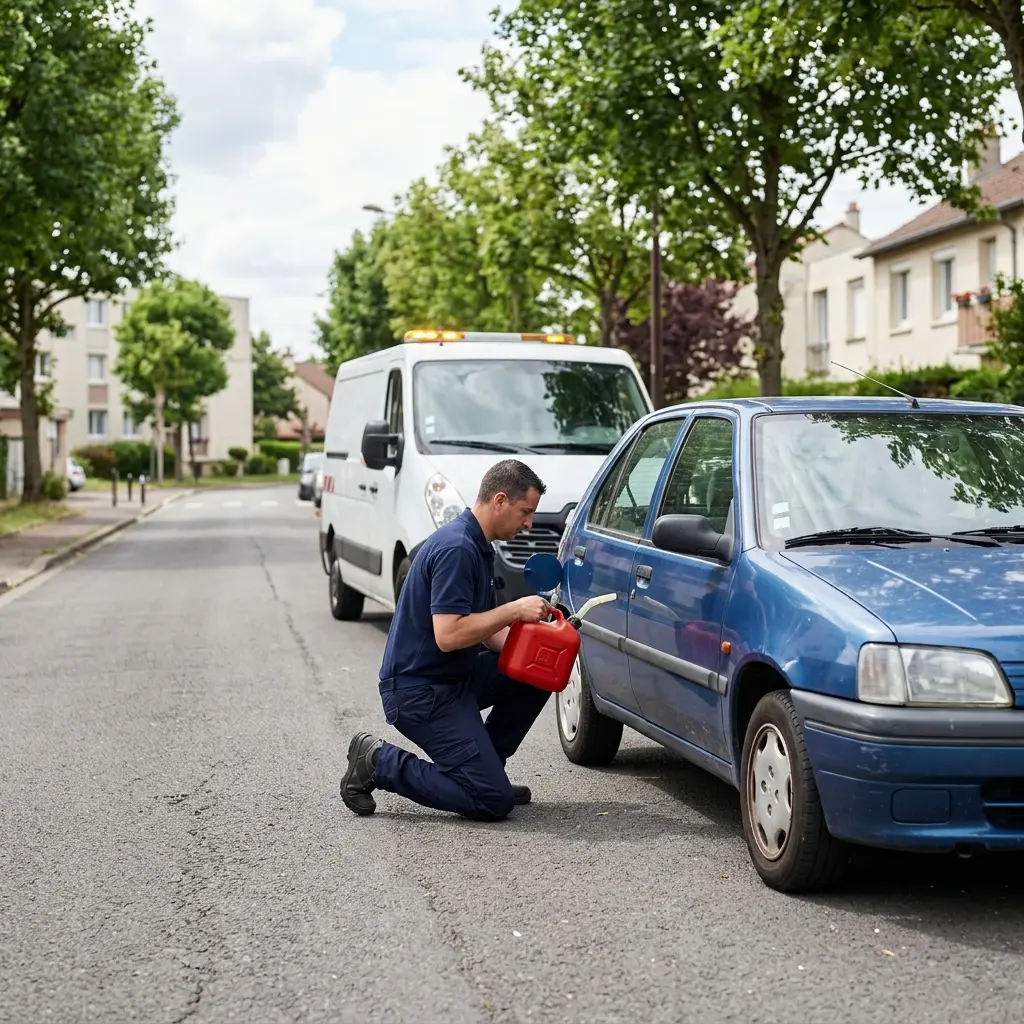 Dépannage panne d'essence Dugny (93440)