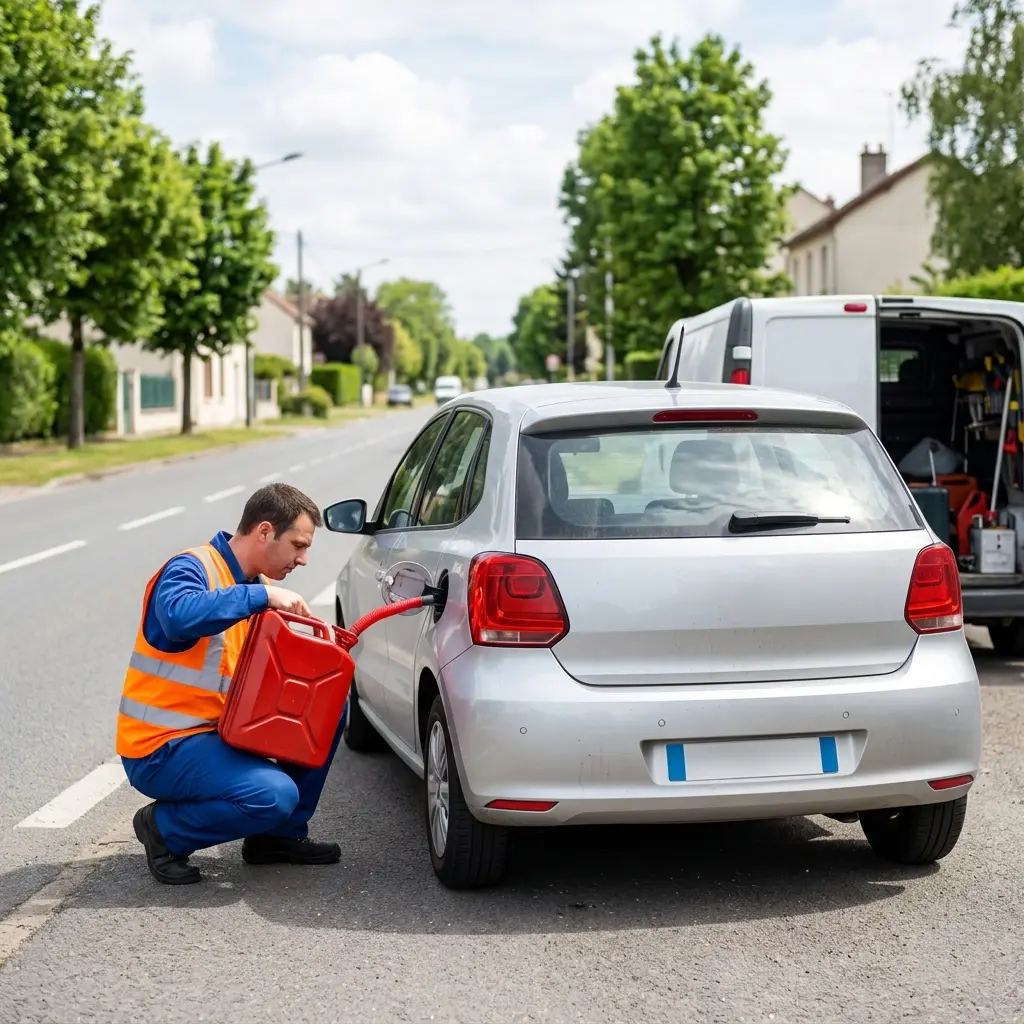 Comment réagir correctement lors d'une panne sèche à Coubron