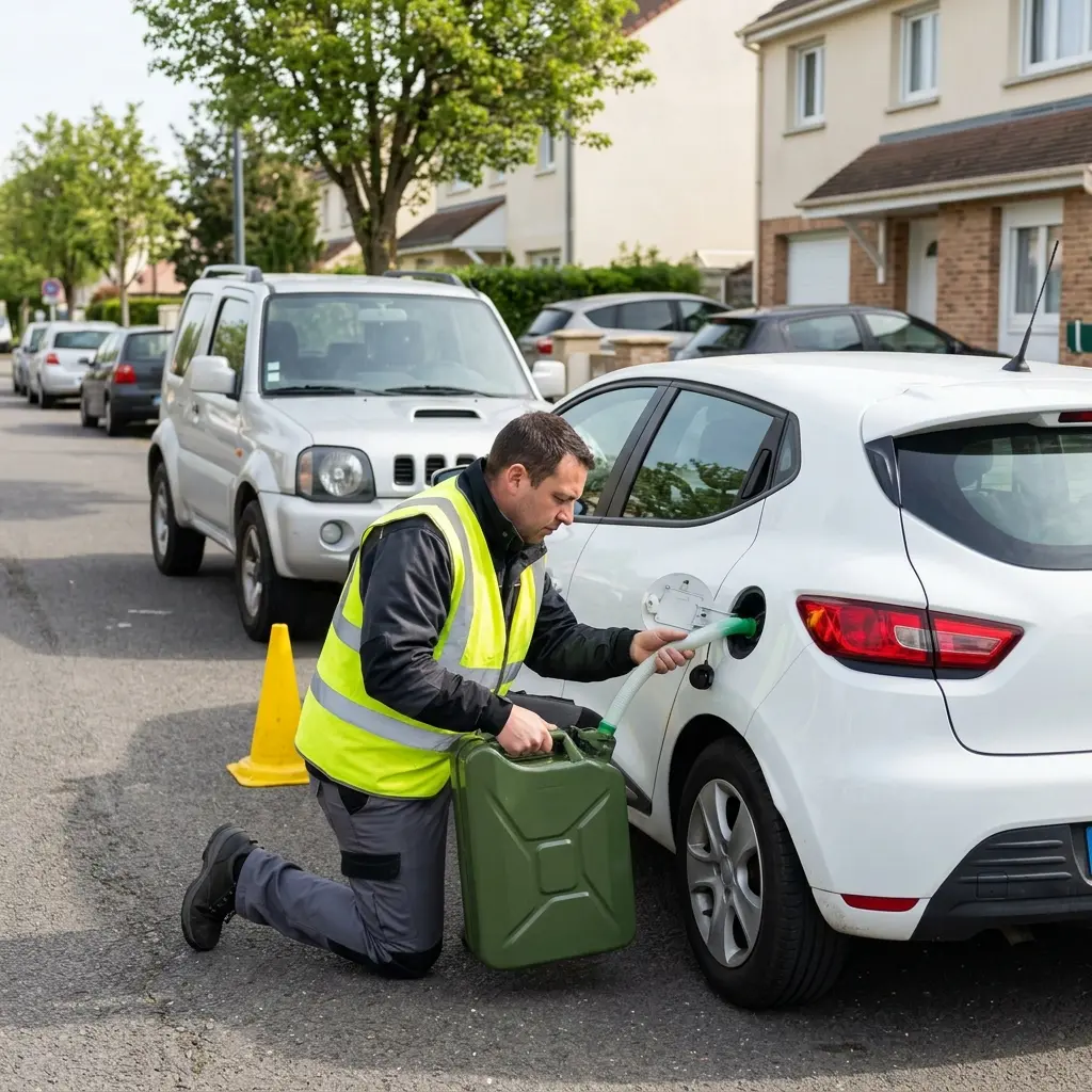 Dépannage panne d'essence Coubron (93470)