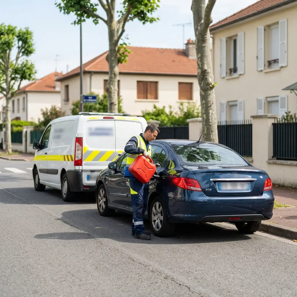 Dépannage panne d'essence Drancy (93700)