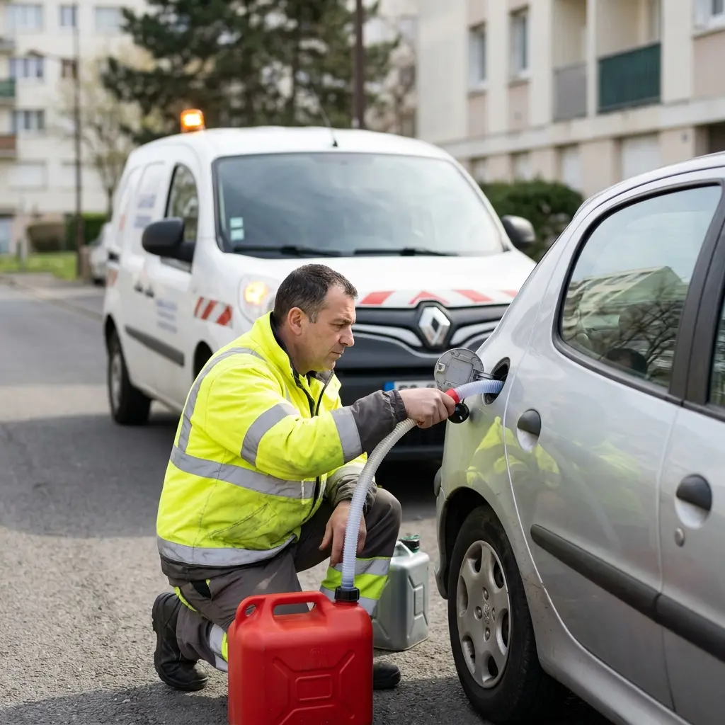 Les gestes essentiels lors d'une panne de carburant