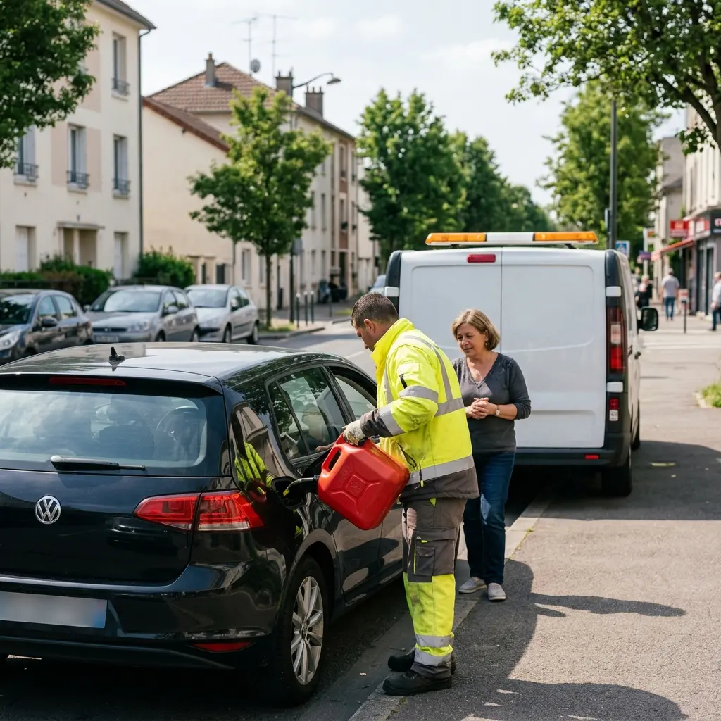 Adopter les bons gestes en cas de panne sèche à Alfortville