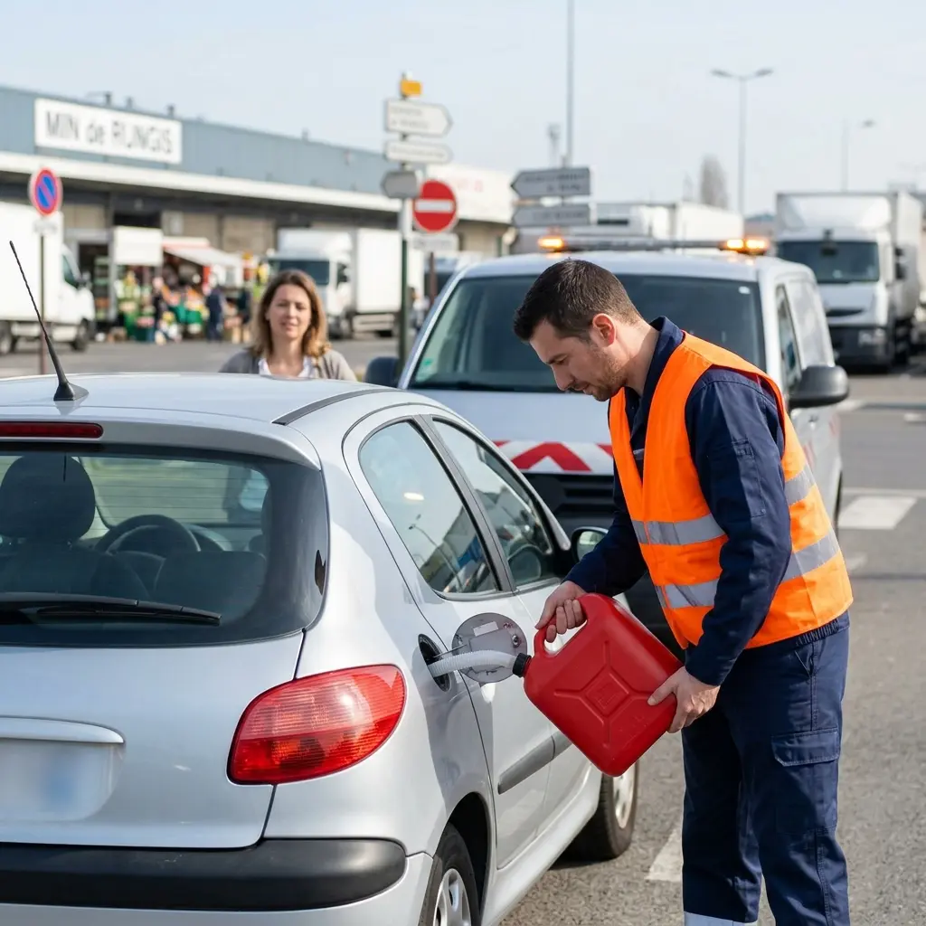 Comment se déroule l'intervention à Rungis ?