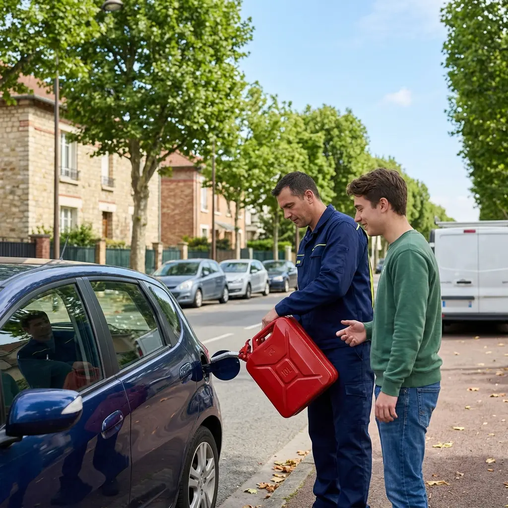 Notre approche pour un dépannage panne d'essence rapide