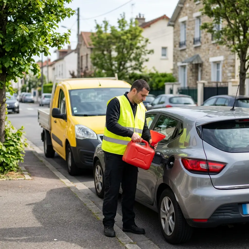 Comment nous traitons votre panne de carburant