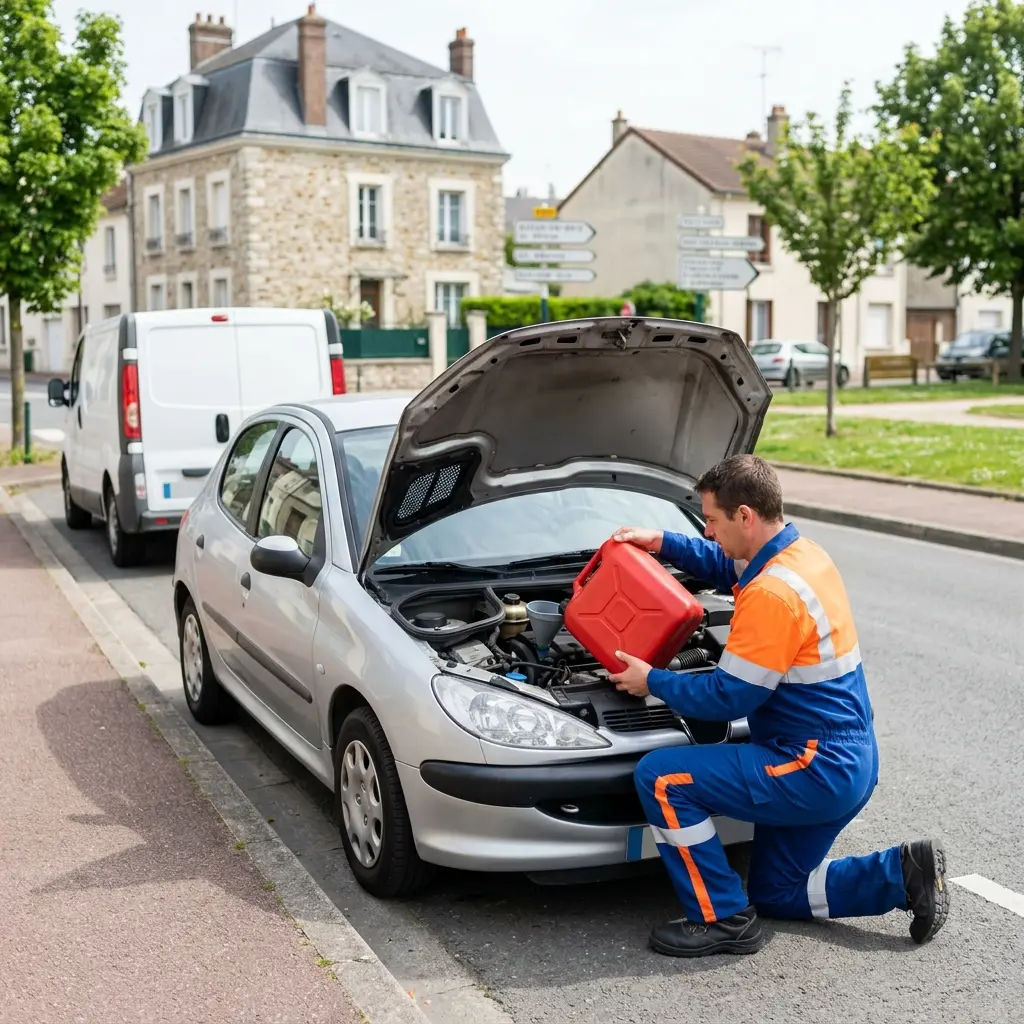 Les bons réflexes en cas de panne sèche à Queue-en-Brie