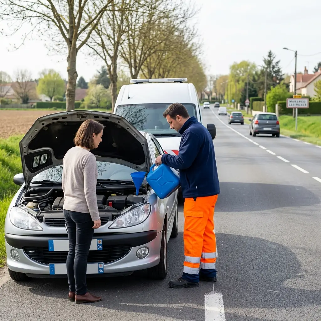 Les gestes essentiels en cas de panne de carburant