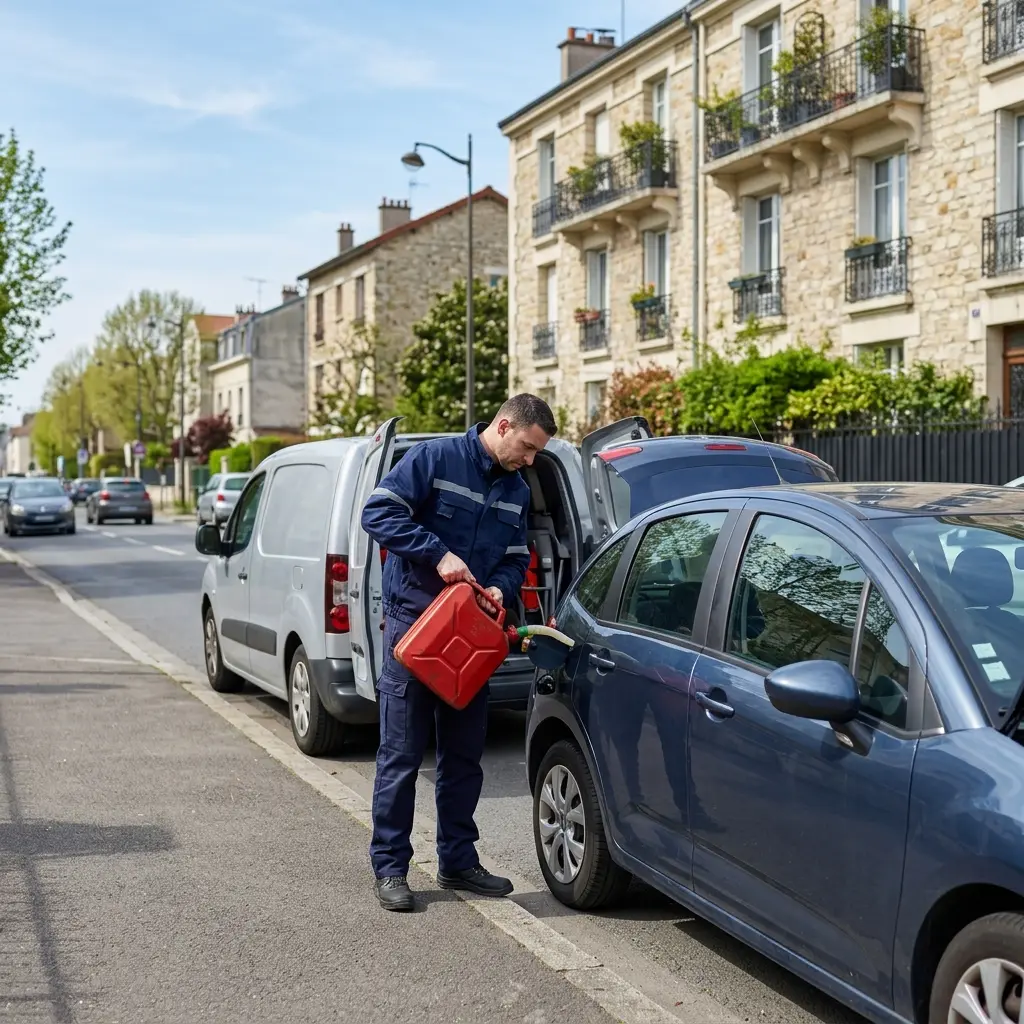 Dépannage panne d'essence Maisons-Alfort (94700)