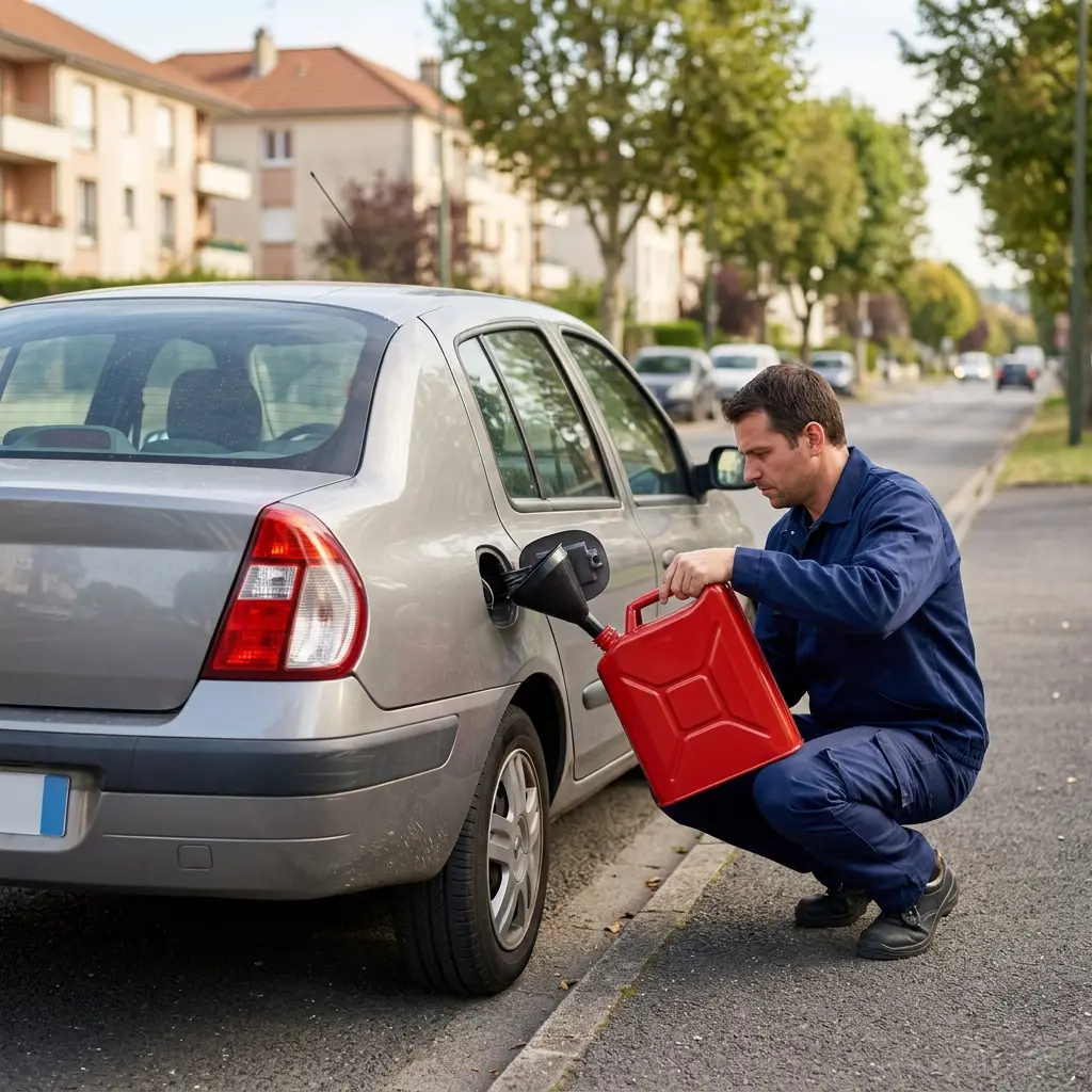 Dépannage panne d'essence Cergy (95000)