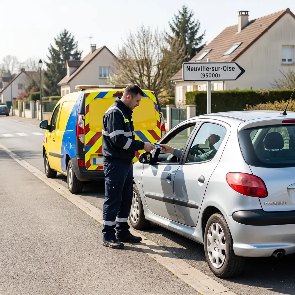 Comment se déroule l'intervention à Neuville-sur-Oise ?