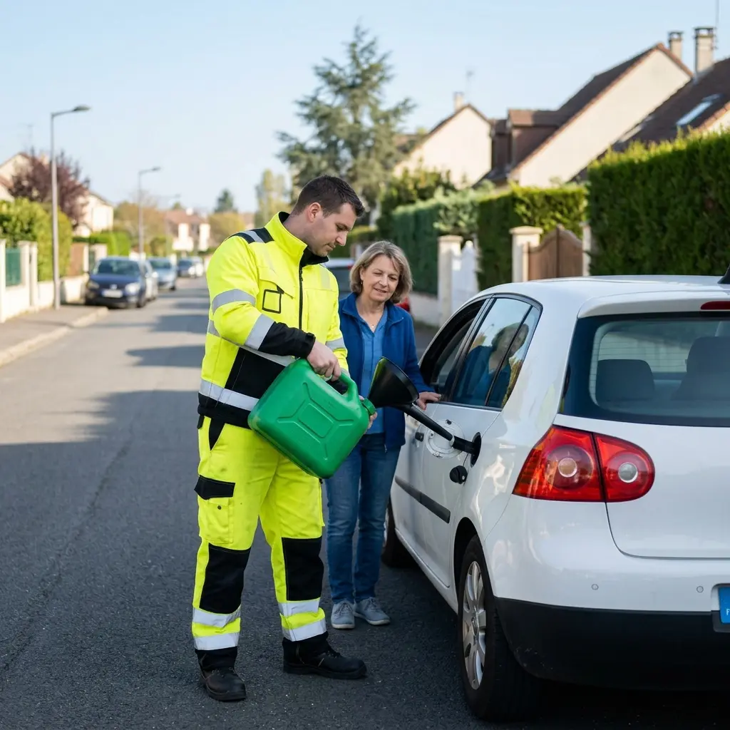 Une solution fiable pour sortir d'une panne sèche en toute sérénité