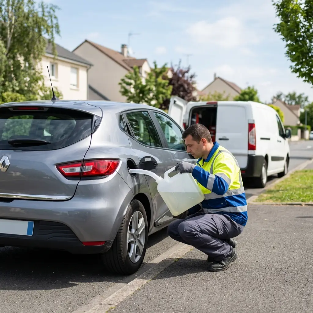 Les gestes essentiels en cas de panne sèche à Deuil-la-Barre