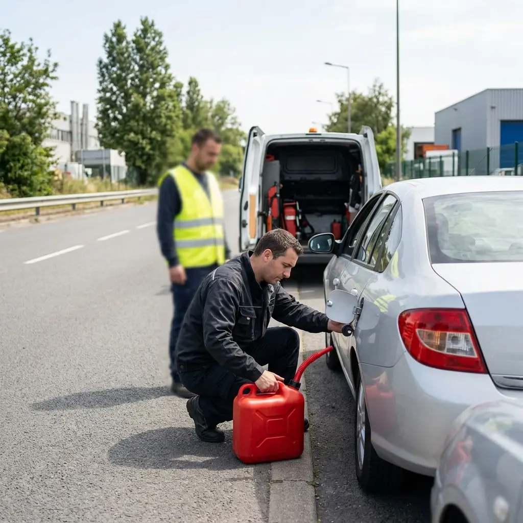 Comment réagir correctement lors d'une panne sèche à Goussainville ?