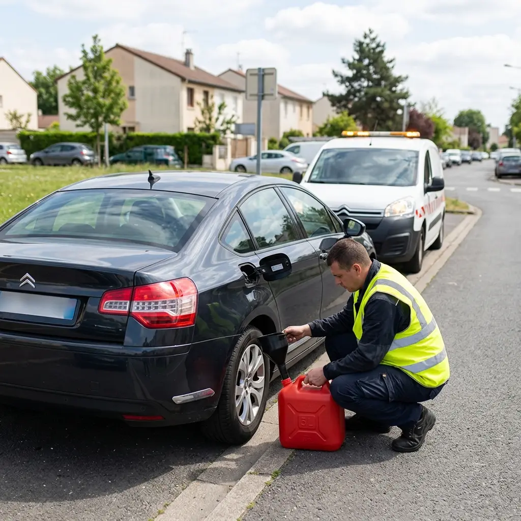 Adopter les bons gestes lors d'une panne de carburant à Sarcelles