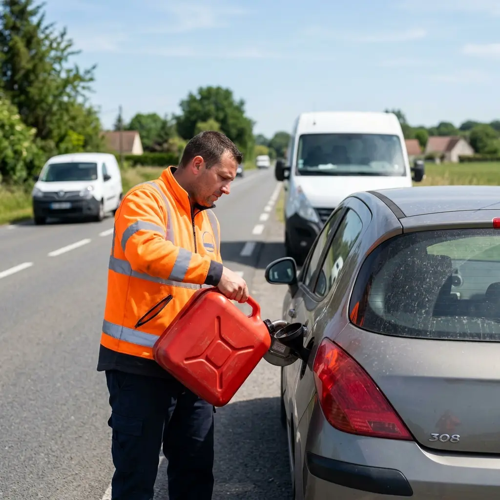 Les bons gestes à adopter lors d'une panne de carburant