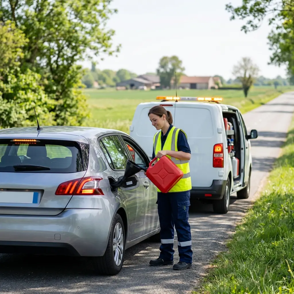 Comment réagir et prévenir la panne de carburant à Asnières-sur-Oise