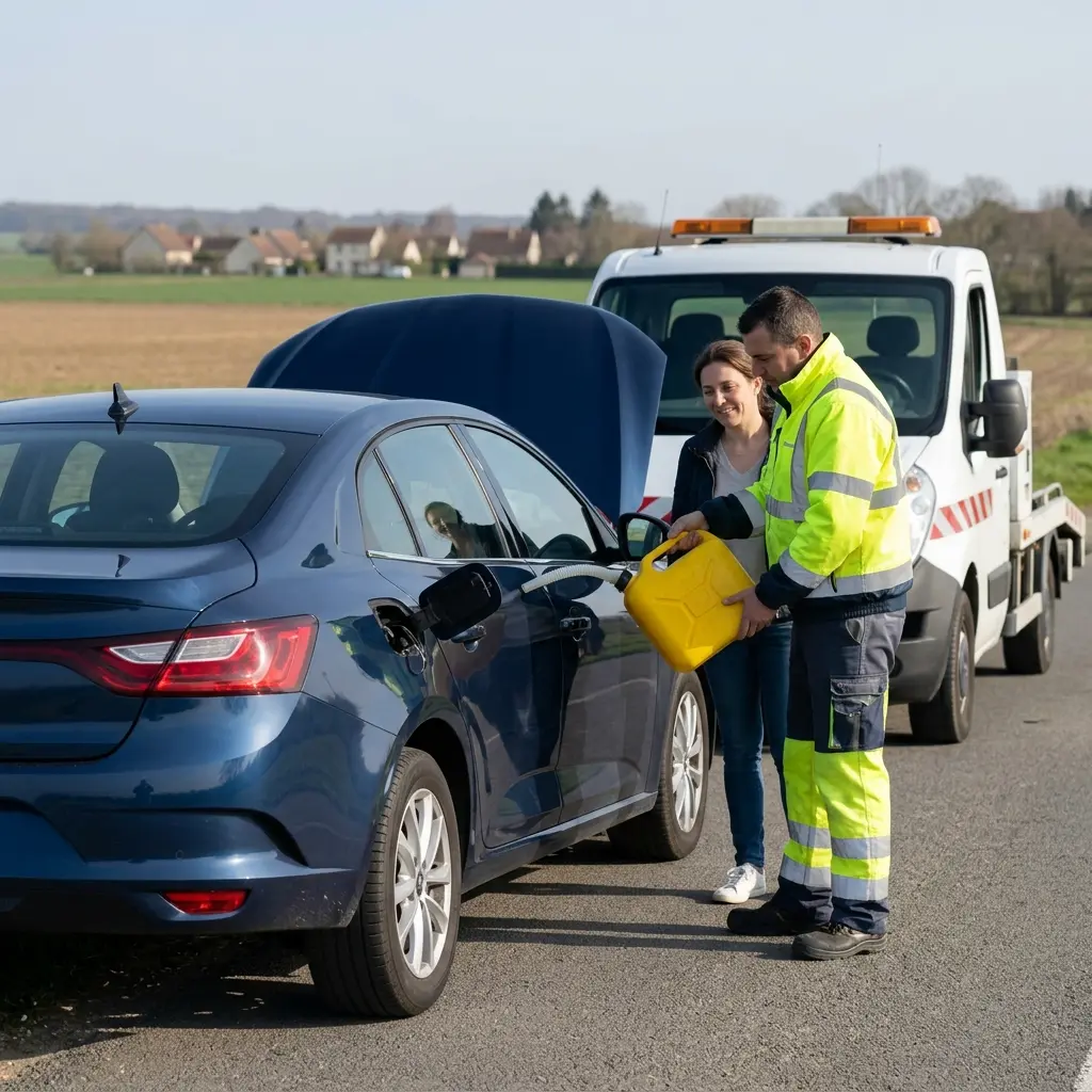 Dépannage panne d'essence Belloy-en-France (95270)