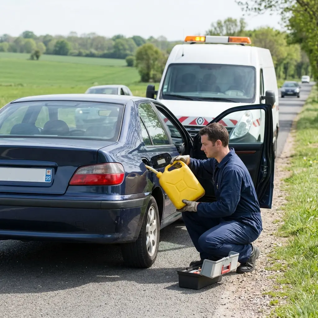 Comment nous gérons votre panne de carburant