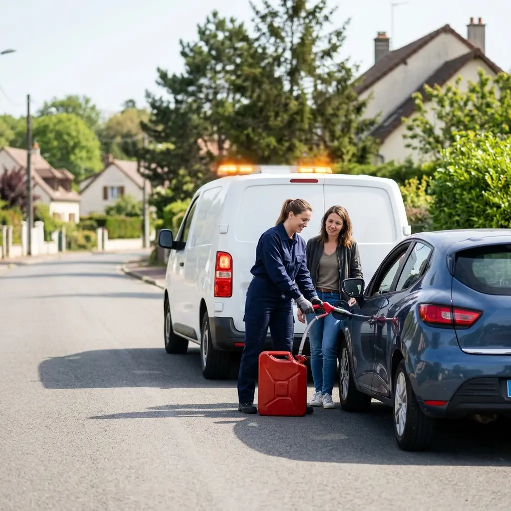 Les bons gestes en cas de panne sèche à Jouy-le-Moutier