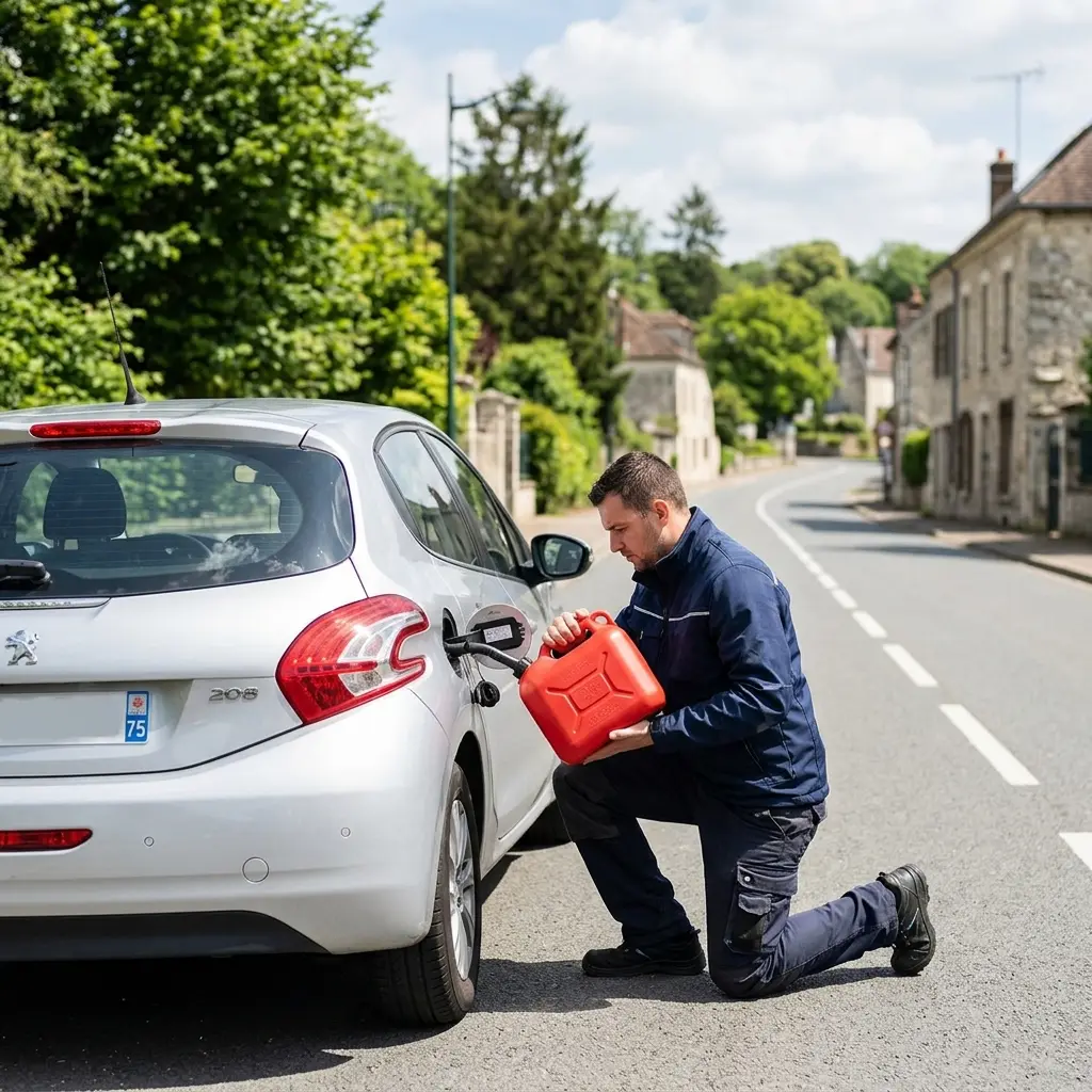 Les bons réflexes en cas de panne de carburant à Isle-Adam