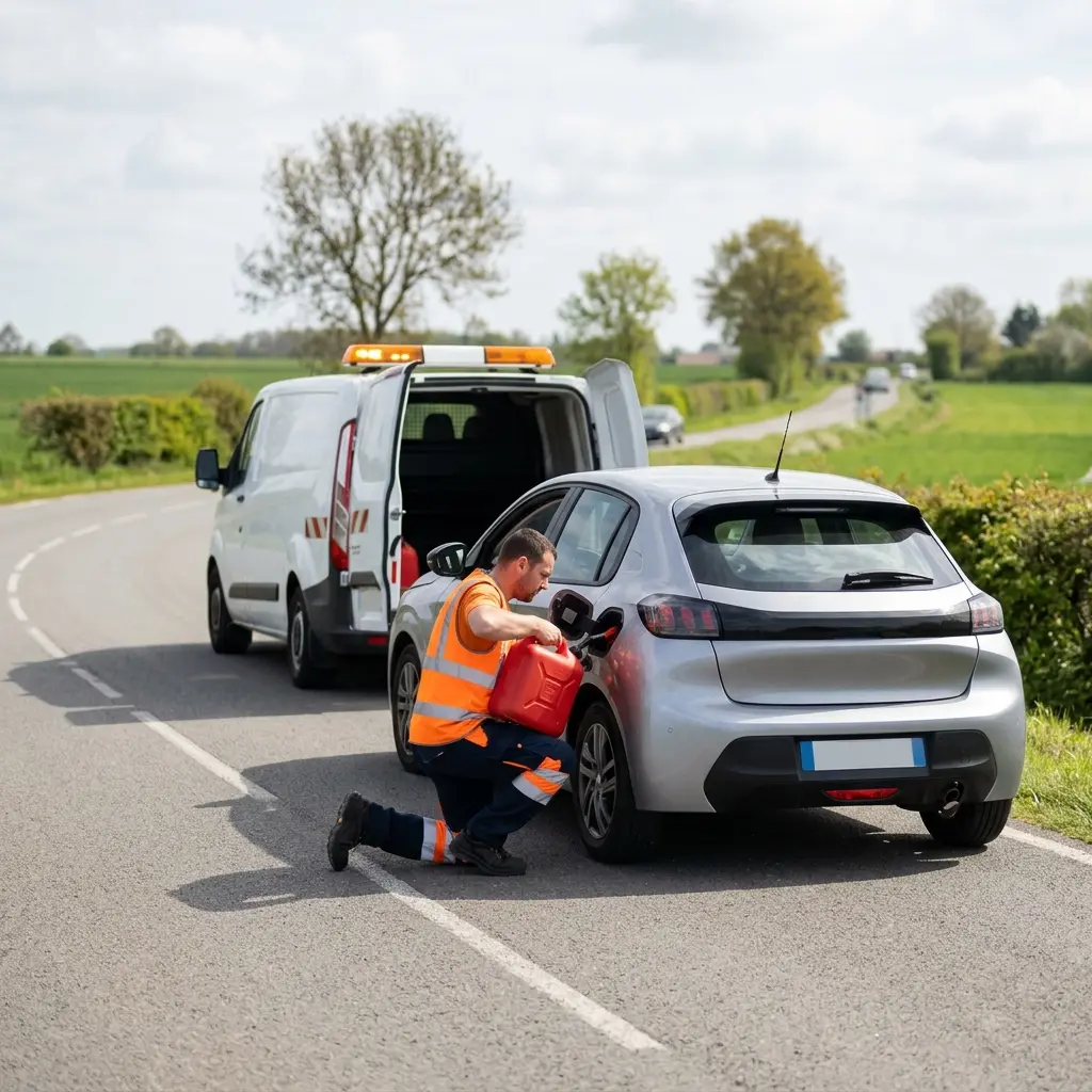 Les bons gestes en cas de panne sèche à Bernes-sur-Oise