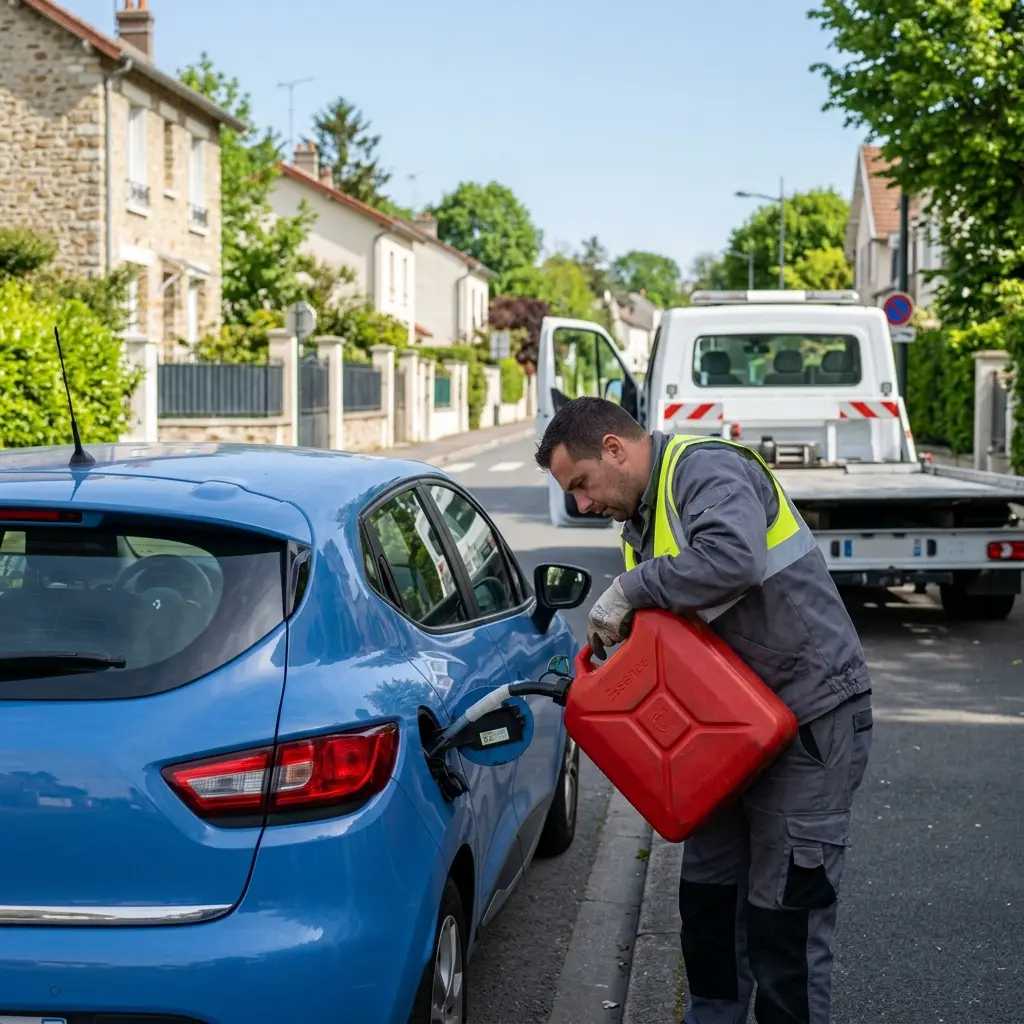 Dépannage panne d'essence Saint-Prix (95390)